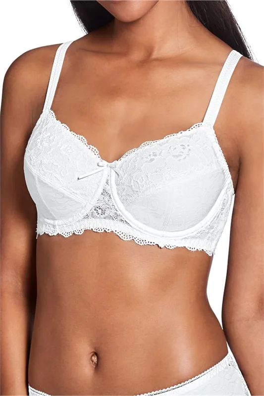 Amanda Underwire Post-Mastectomy Bra - white | | Amoena