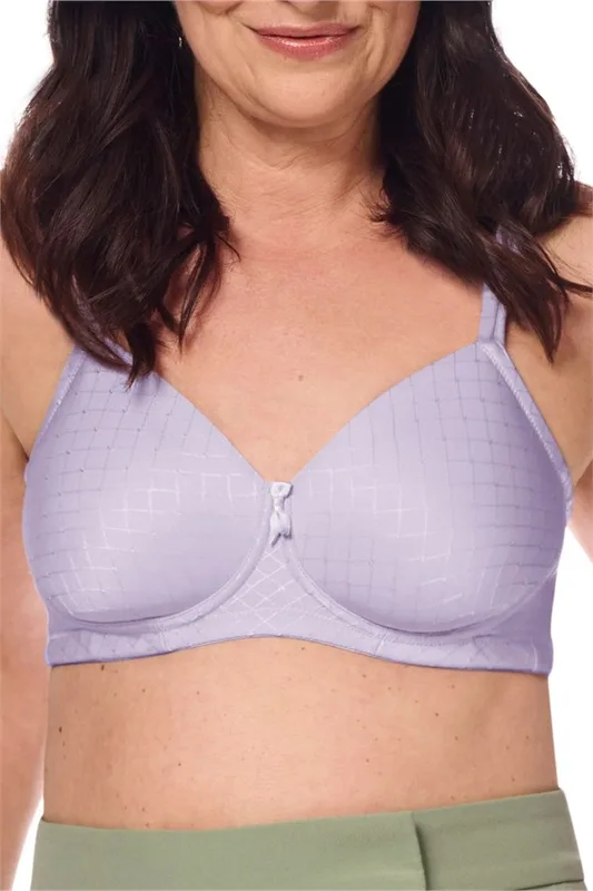 Cara Padded Wire-Free Bra - lavender