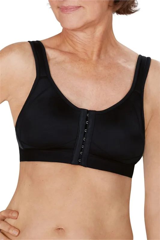 Ester Wire-Free Bra - black/grey