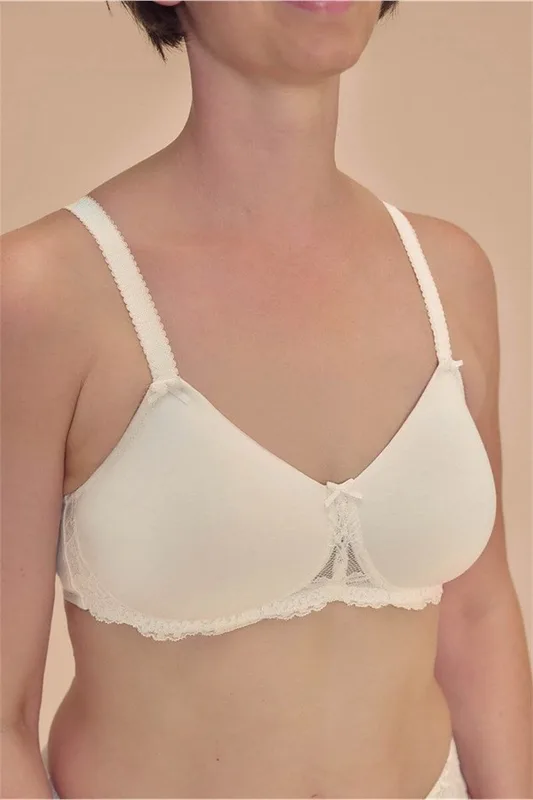 Floria Padded Wire-Free Bra - off white
