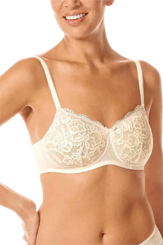 Kyra Padded Wire-Free Bra - offwhite/sand