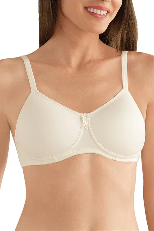 Lara Padded Wire-Free Bra - off white