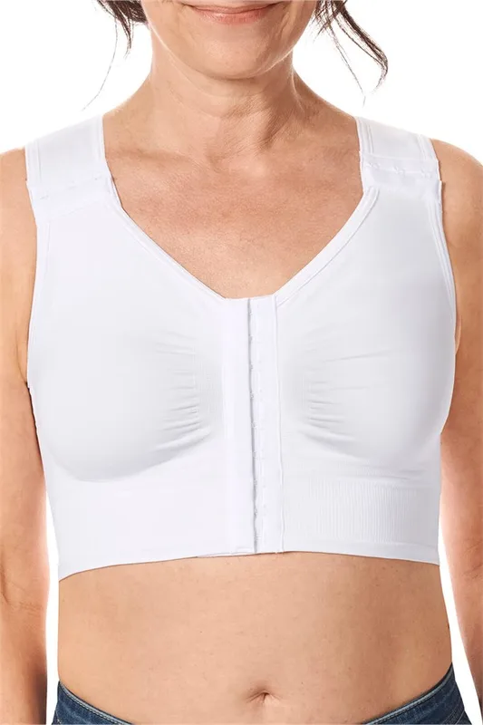 LymphFlowLong Wire-Free Front Closure Bra