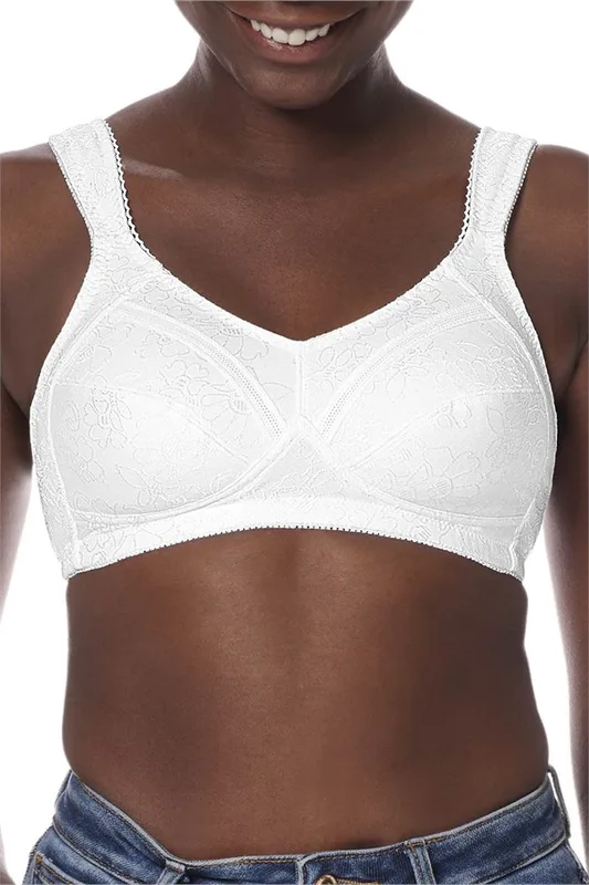 Nora Wire-Free Post-Mastectomy Bra 2555N - white | | Amoena