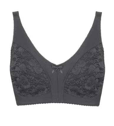 Nearly Me - Lace Cup Post Mastectomy Lumpectomy Pocket Bra for Silicone Breast Form Prosthesis Insert #5395-Elizabeth