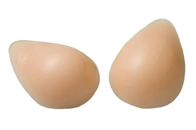 Nearly Me Mastectomy Breast Form Prosthesis without Nipple | Super Soft Modified Full Oval Silicone #240