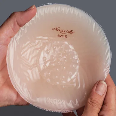 Nearly Me -Silicone Security Adhesive Discs for Mastectomy Breast Forms Prosthesis